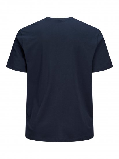 Jack & Jones Preston Crew Neck T-Shirt Navy - T-särgid - Suured T-särgid 2XL – 14XL