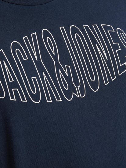 Jack & Jones Preston Crew Neck T-Shirt Navy - T-särgid - Suured T-särgid 2XL – 14XL