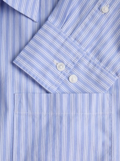 Jack & Jones Cody Poplin Long Sleeve Shirt Windsurfer - Särgid - Meeste suured särgid 2XL – 8XL