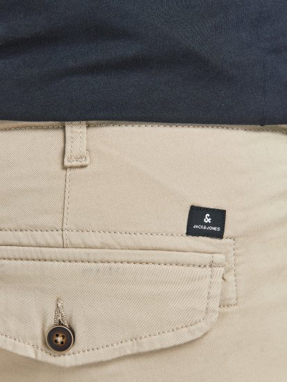 Jack & Jones JPSTPAUL Cuffed Cargopants Sand - Teksad ja püksid - Meeste suured teksad W40 – W70