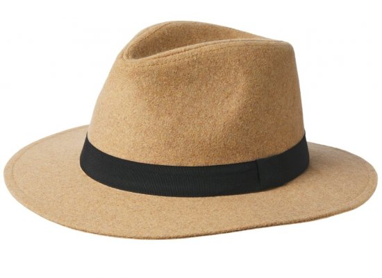 Jack & Jones Medo Fedora Hat Camel - Aksessuaarid - 