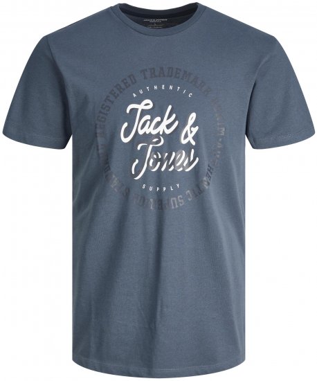 Jack & Jones JJSTAMP TEE Ombre Blue - T-särgid - Suured T-särgid 2XL – 14XL