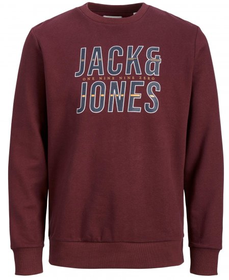 Jack & Jones JJXILO Sweat Port Royale - Sviitrid ja dressipluusid - Meeste suured kapuutsiga jakid suurustes 2XL – 14XL