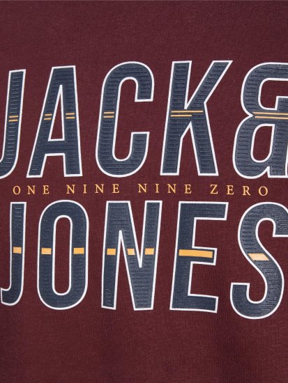 Jack & Jones JJXILO Sweat Port Royale - Sviitrid ja dressipluusid - Meeste suured kapuutsiga jakid suurustes 2XL – 14XL