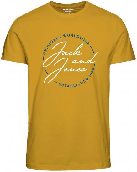 Jack & Jones JORJERRYS TEE Yellow - T-särgid - Suured T-särgid 2XL – 14XL