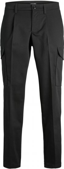 Jack & Jones JPSTBILL JJCLEAN TAPERED CARGO TROUSERS Black - Teksad ja püksid - Meeste suured teksad W40 – W70