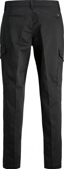 Jack & Jones JPSTBILL JJCLEAN TAPERED CARGO TROUSERS Black - Teksad ja püksid - Meeste suured teksad W40 – W70
