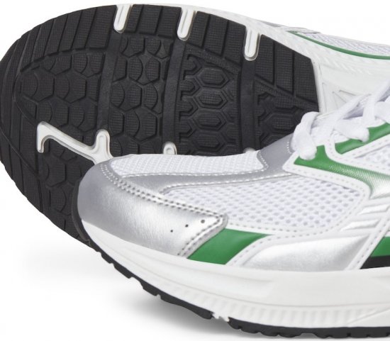 Jack & Jones Tokyo Sneakers Bright White/Green - Meeste jalatsid 40-52 - 