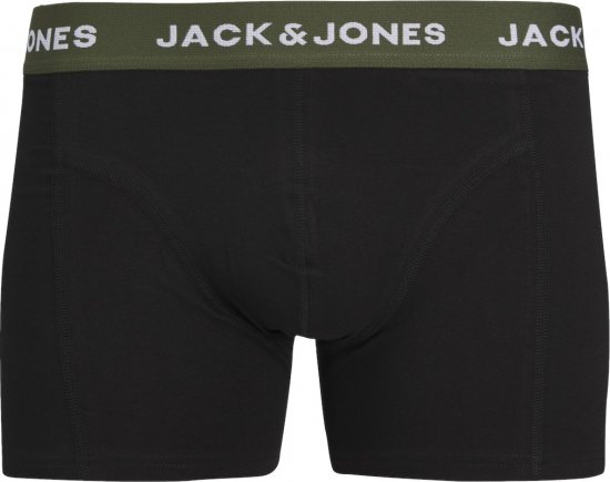 Jack & Jones JACARON Trunks 3-Pack Black - Aluspesu ja ujumisriided - Aluspesu 2XL-8XL