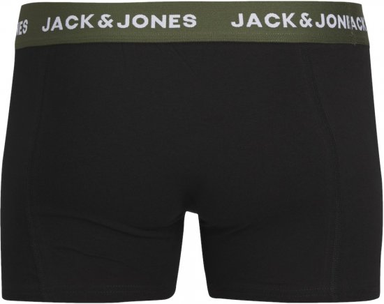 Jack & Jones JACARON Trunks 3-Pack Black - Aluspesu ja ujumisriided - Aluspesu 2XL-8XL
