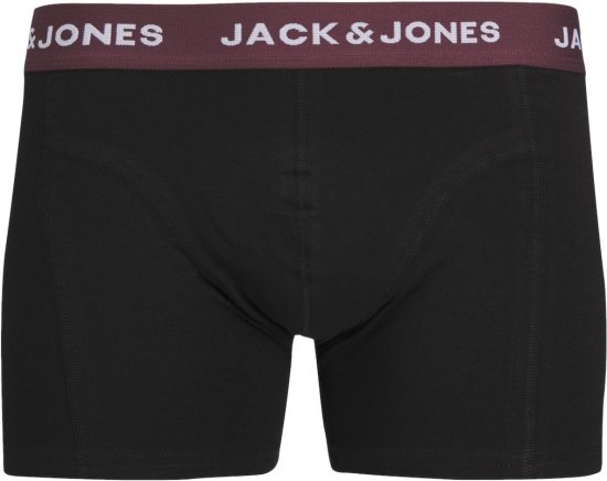 Jack & Jones JACARON Trunks 3-Pack Black - Aluspesu ja ujumisriided - Aluspesu 2XL-8XL