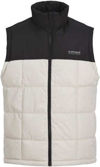 Jack & Jones BEN Square Quilted Bodywarmer Black/White - Jakid - Joped, suured suurused: 2XL – 12XL