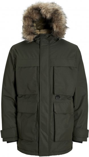 Jack & Jones STAR Parka Green - Jakid - Joped, suured suurused: 2XL – 12XL