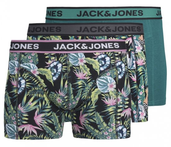 Jack & Jones JACDREW Trunks 3-Pack Multi-Colour - Aluspesu ja ujumisriided - Aluspesu 2XL-8XL