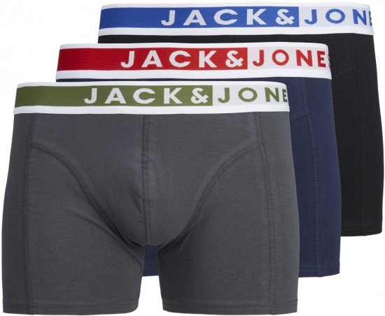 Jack & Jones JACKARIM Trunks 3-Pack Red - Aluspesu ja ujumisriided - Aluspesu 2XL-8XL