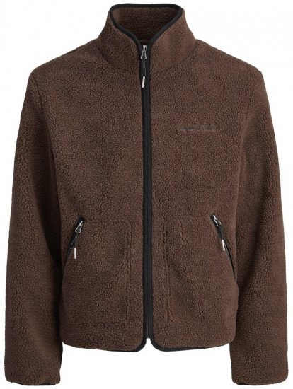 Jack & Jones Norrebro Teddy Jacket Deep Mahogany - Jakid ja joped - Joped, suured suurused: 2XL – 12XL