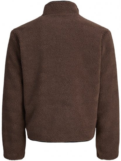Jack & Jones Norrebro Teddy Jacket Deep Mahogany - Jakid ja joped - Joped, suured suurused: 2XL – 12XL