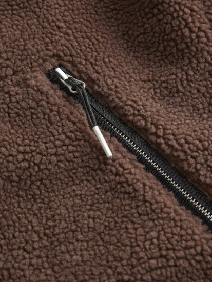 Jack & Jones Norrebro Teddy Jacket Deep Mahogany - Jakid ja joped - Joped, suured suurused: 2XL – 12XL