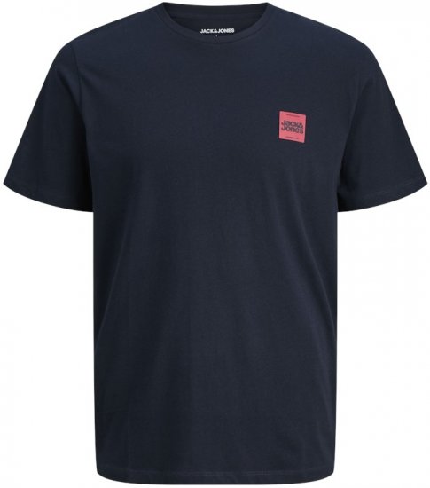 Jack & Jones Brandy Crew Neck T-Shirt Sky Captain - T-särgid - Suured T-särgid 2XL – 14XL