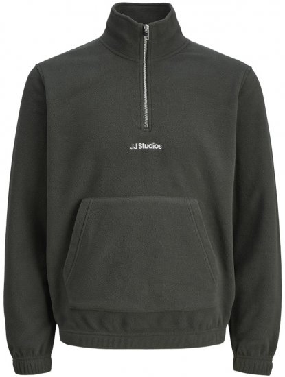 Jack & Jones Soho Half Zip Fleece Sweatshirt Rosin - Sviitrid ja dressipluusid - Meeste suured kapuutsiga jakid suurustes 2XL – 14XL