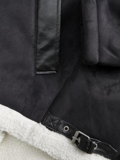 Jack & Jones Cole Aviator Jacket Black - Jakid ja joped - Joped, suured suurused: 2XL – 12XL