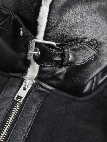 Jack & Jones Cole Aviator Jacket Black - Jakid ja joped - Joped, suured suurused: 2XL – 12XL