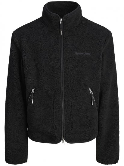 Jack & Jones Norrebro Teddy Jacket Black - Jakid ja joped - Joped, suured suurused: 2XL – 12XL