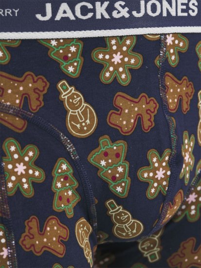 Jack & Jones Gingerbread Trunks 3-Pack Black - Aluspesu ja ujumisriided - Aluspesu 2XL-8XL