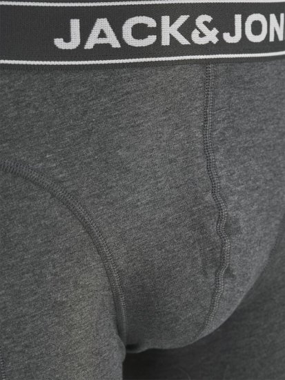 Jack & Jones Black Friday Trunks 3-Pack Grey Black - Aluspesu ja ujumisriided - Aluspesu 2XL-8XL