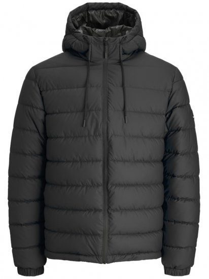 Jack & Jones Point PU Puffer Jacket Black - Jakid ja joped - Joped, suured suurused: 2XL – 12XL