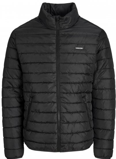 Jack & Jones Elvis Light Puffer Collar Jacket Black - Jakid ja joped - Joped, suured suurused: 2XL – 12XL