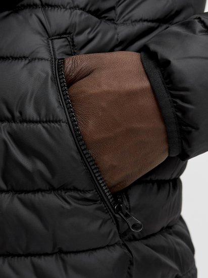 Jack & Jones Elvis Light Puffer Collar Jacket Black - Jakid ja joped - Joped, suured suurused: 2XL – 12XL