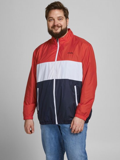 Jack & Jones Hunter Light Jacket Red - Jakid ja joped - Joped, suured suurused: 2XL – 12XL
