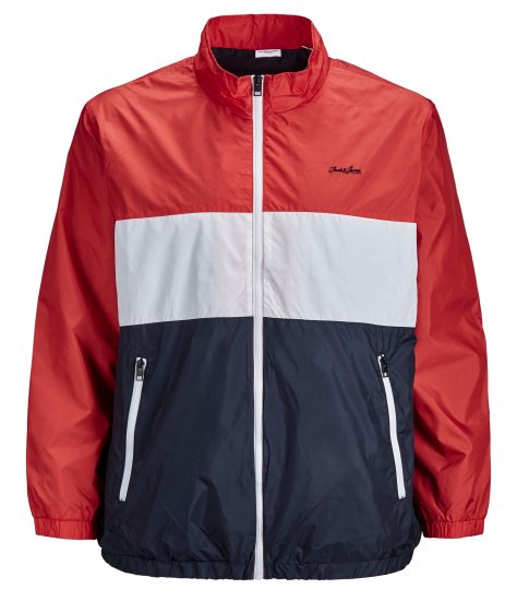 Jack & Jones Hunter Light Jacket Red - Jakid ja joped - Joped, suured suurused: 2XL – 12XL