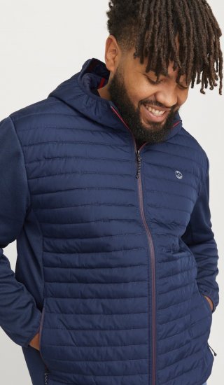 Jack & Jones MULTI QUILTED SET-IN Sleeves Jacket Navy Blazer - Jakid ja joped - Joped, suured suurused: 2XL – 12XL