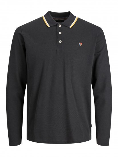 Jack & Jones JPRBLUWIN Long Sleeve Polo Back - Polosärgid - Meeste suured polosärgid 2XL – 8XL