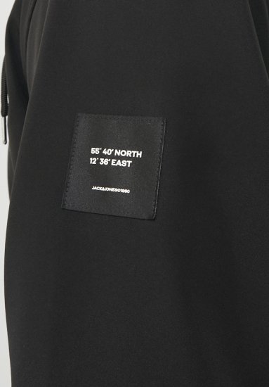 Jack & Jones BASIC Water-Resistant Softshell Jacket Black - Jakid ja joped - Joped, suured suurused: 2XL – 12XL