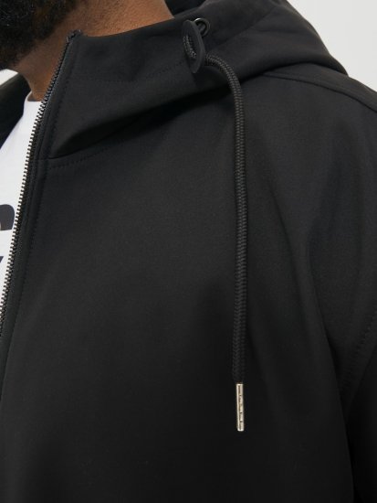 Jack & Jones BASIC Water-Resistant Softshell Jacket Black - Jakid ja joped - Joped, suured suurused: 2XL – 12XL