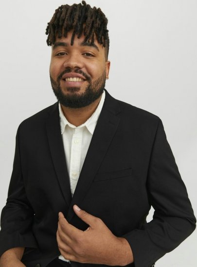 Jack & Jones FRANCO Blazer Black - Ülikonnad ja pintsakud - Ülikonnad suured suurused