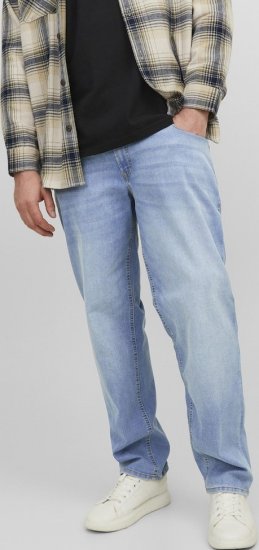 Jack & Jones MIKE JORIGINAL SQ 330 Jeans Blue Denim - Teksad ja püksid - Meeste suured teksad W40 – W70