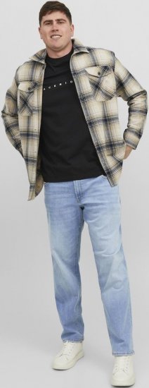 Jack & Jones MIKE JORIGINAL SQ 330 Jeans Blue Denim - Teksad ja püksid - Meeste suured teksad W40 – W70