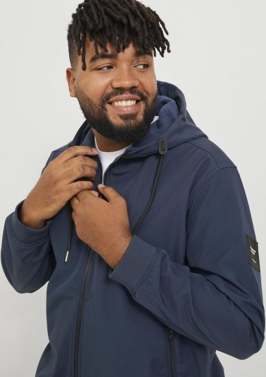 Jack & Jones BASIC Water-Resistant Softshell Jacket Navy Blazer - Jakid ja joped - Joped, suured suurused: 2XL – 12XL