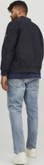 Jack & Jones ROCKY Faux Suede Bomber Jacket Jet Black - Jakid ja joped - Joped, suured suurused: 2XL – 12XL