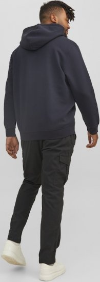 Jack & Jones STAR Hoodie Dark Navy - Sviitrid ja dressipluusid - Meeste suured kapuutsiga jakid suurustes 2XL – 14XL