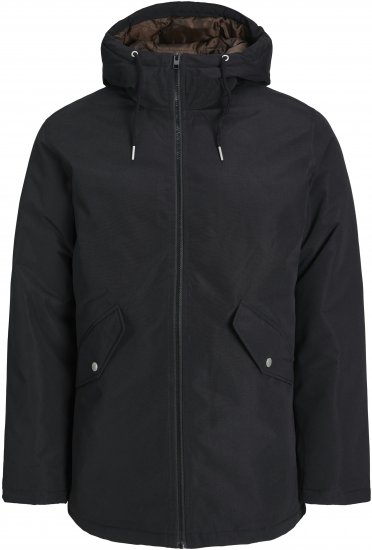 Jack & Jones JJLOOP Parka Black - Jakid ja joped - Joped, suured suurused: 2XL – 12XL