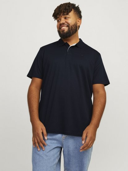 Jack & Jones Rodney Polo Shirt Night Sky - Polosärgid - Meeste suured polosärgid 2XL – 8XL