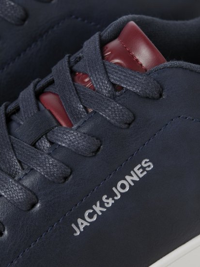 Jack & Jones Bosley Sneakers Navy Blazer/Red Dahlia - Meeste jalatsid 40-52 - Meeste jalatsid suurustes 40-52