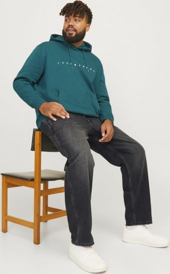 Jack & Jones CHRIS CARPENTER SBD 716 Jeans Black Denim - Teksad ja püksid - Meeste suured teksad W40 – W70