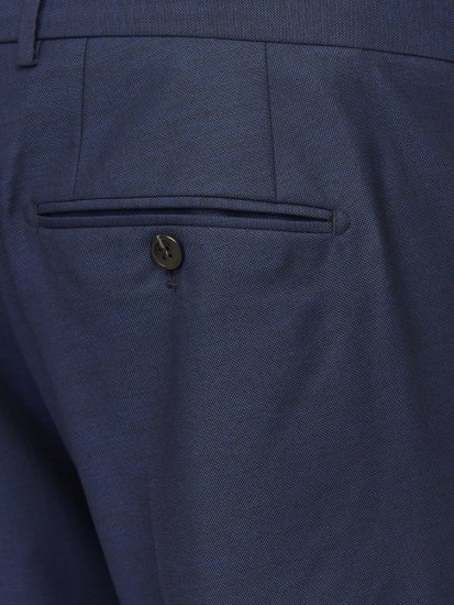 Jack & Jones SOLARIS Trousers Dark Navy - Ülikonnad ja pintsakud - Ülikonnad suured suurused