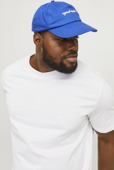 Jack & Jones BRADLEY T-Shirt White - T-särgid - Suured T-särgid 2XL – 14XL